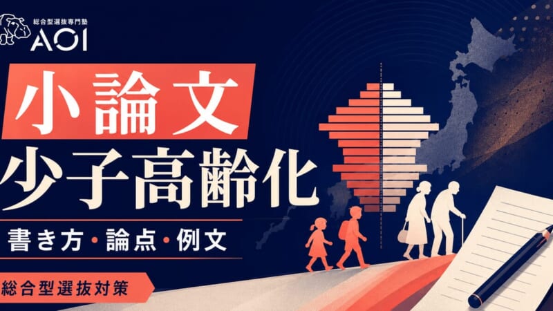 少子高齢化の小論文